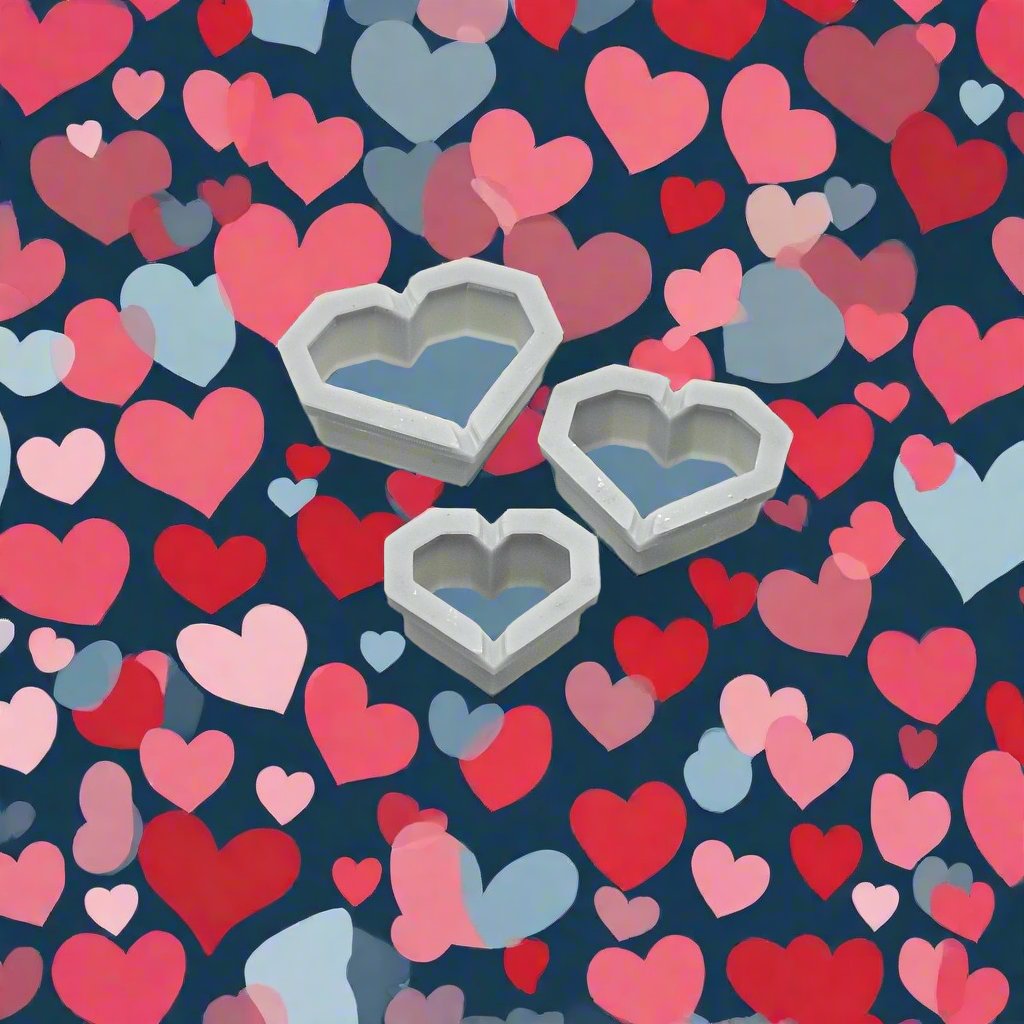 Geo Heart Cutters
