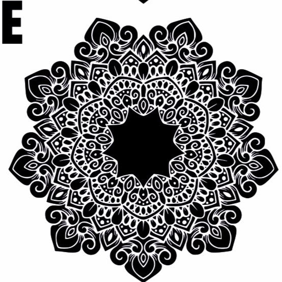 Mandala six large designs Texture Mat