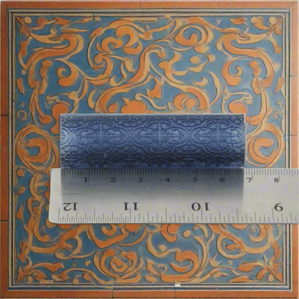 Texture Roller Geometric Fancy Tile 67mm