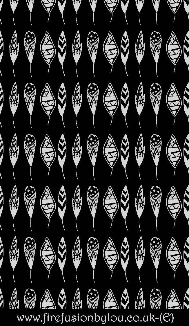 A pattern embossed texture mat in grey material. This picture shows the texture mat pattern in black and white for use on metal clay or polymer clay.