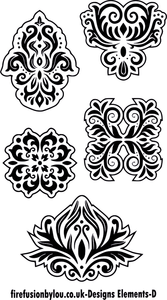 Design Elements Cutter Set Full price + Reduced matching Texture Mat