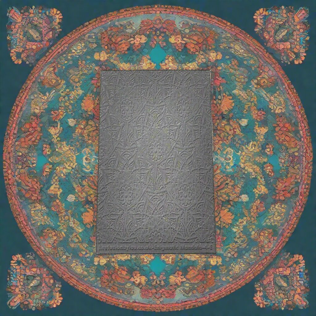An embossed texture mat with a lacey flowery mandala design. Use to make an impression on metal clay and polymer clay.