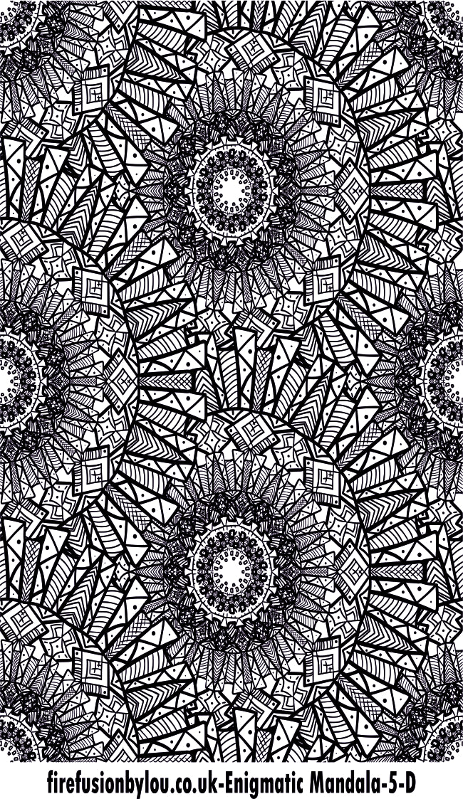 A debossed texture mat of an intricate array of flower petals. This picture shows the texture mat pattern in black and white for use on metal clay or polymer clay.