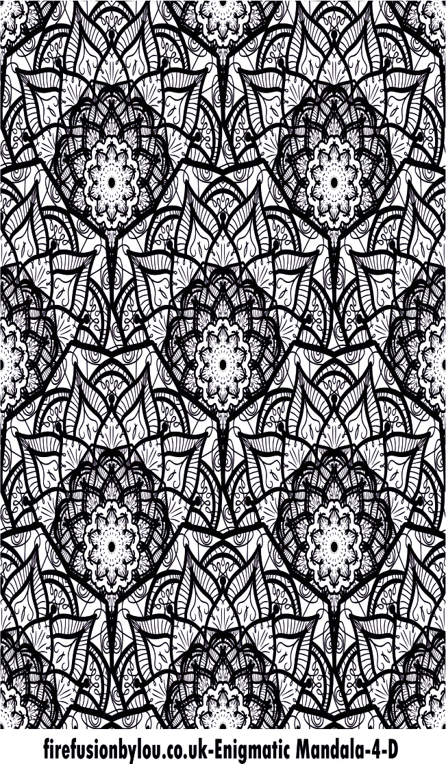 A debossed texture mat of intricate lacey flowers repeat pattern. This picture shows the texture mat pattern in black and white for use on metal clay or polymer clay.