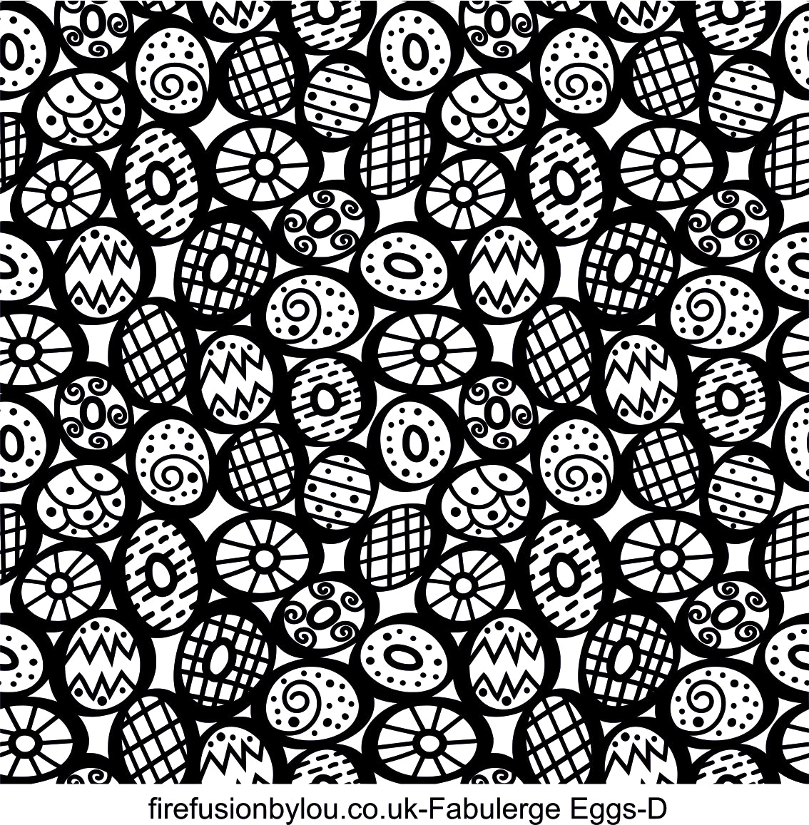 A pattern debossed texture mat in grey material. This picture shows the texture mat pattern in black and white for use on metal clay or polymer clay.