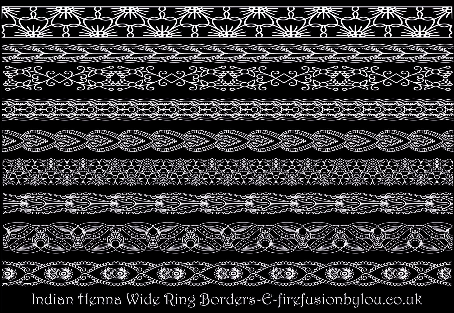 A pattern embossed texture mat in grey material. This picture shows the texture mat pattern in black and white for use on metal clay or polymer clay.