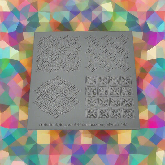 A pattern debossed texture mat in grey material. This texture mat will give you a embossed & debossed effect on metal clay or polymer clay.