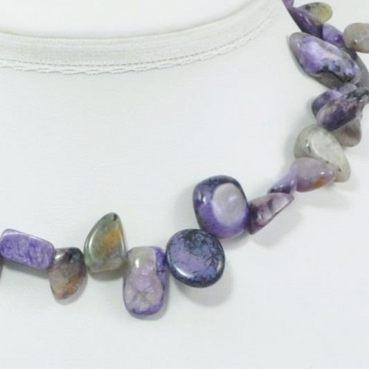 Charoite Large Nuggets – 15.5"