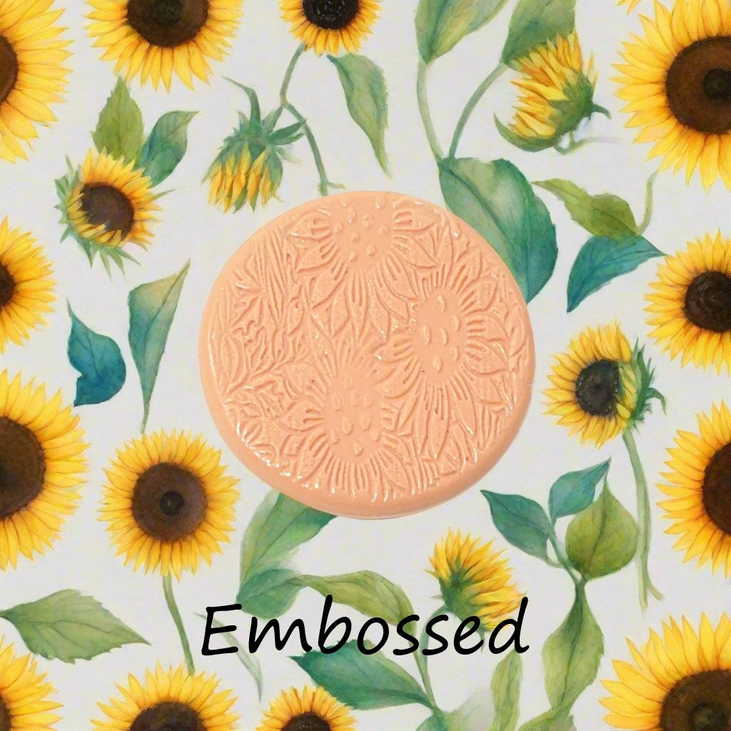 Texture Mat Large Sunflowers