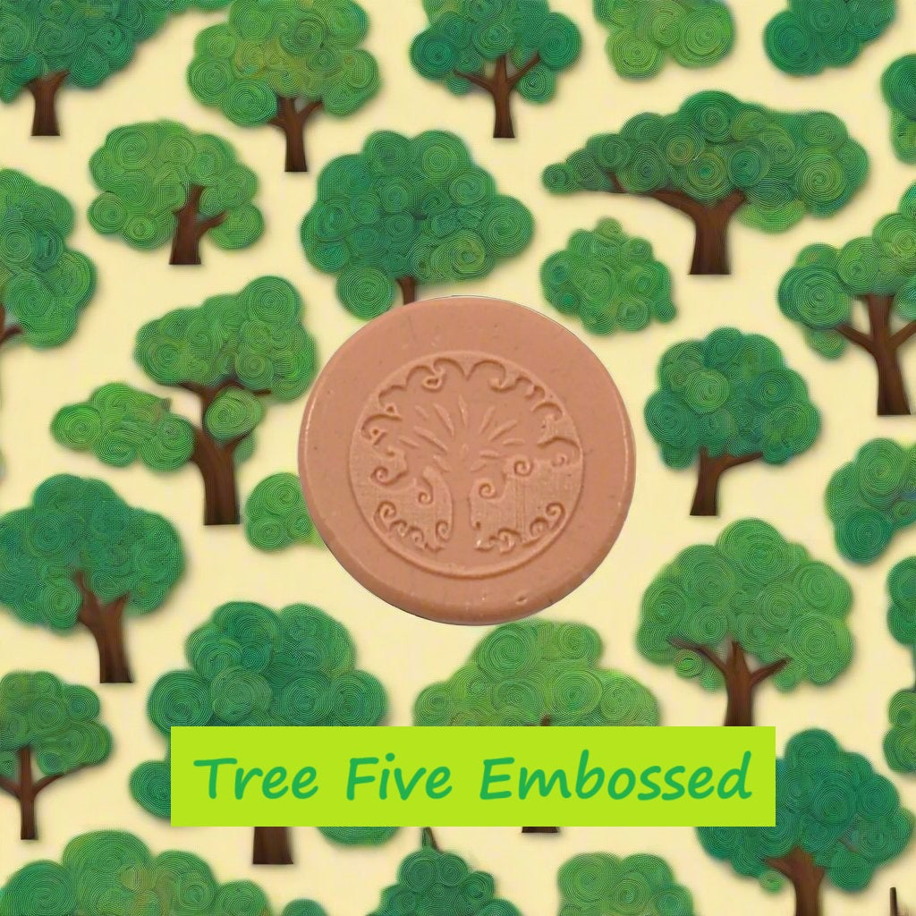 A pattern debossed in silly putty Using a patterned embossed texture mat in grey material. This will give you an idea of what it will look like on metal clay or polymer clay.