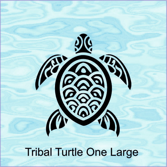 Tribal Turtle One. This picture shows the texture tile pattern in black and white used with Art clay silver or other metal clay or polymer clay.