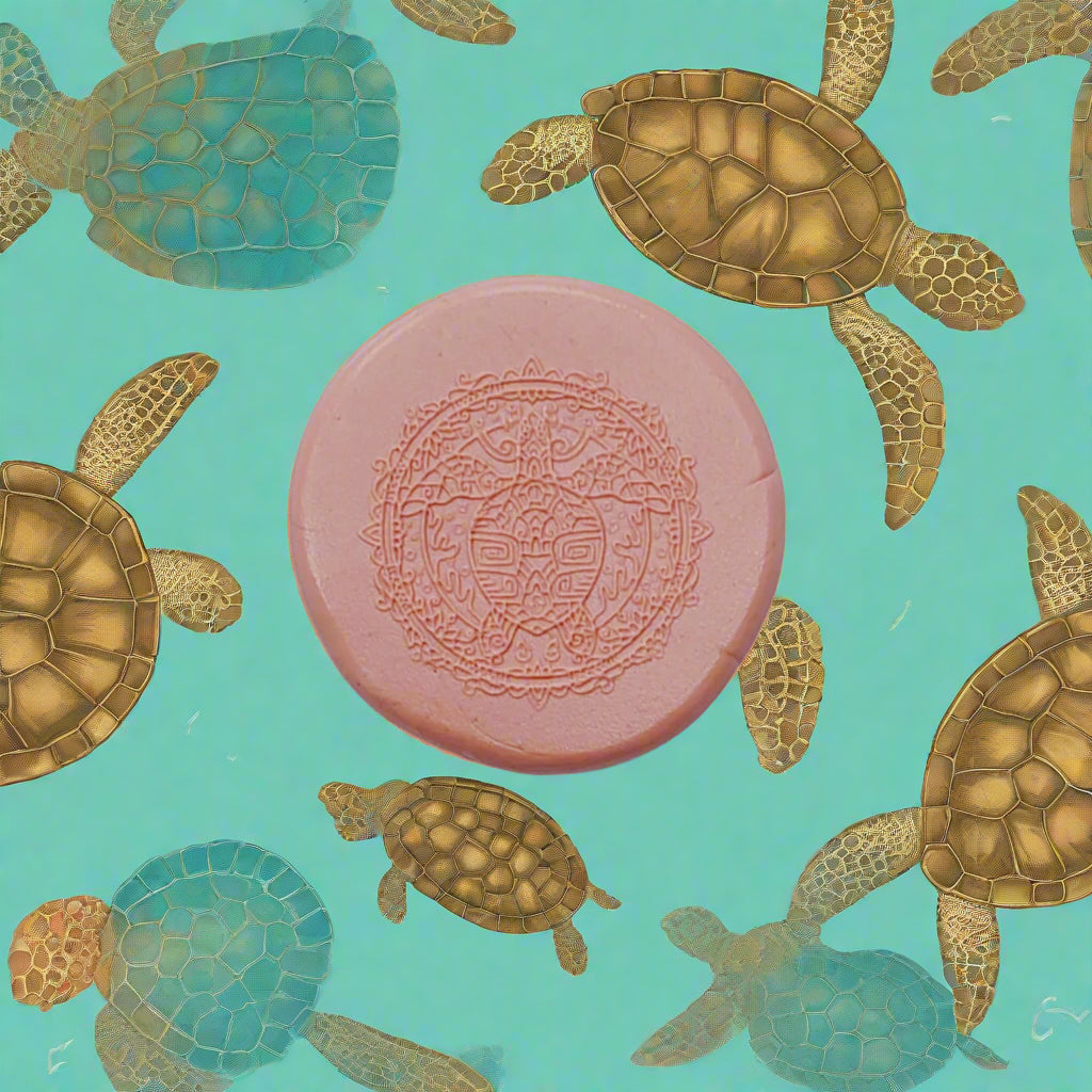 Turtle embossed in silly putty Using a debossed texture mat. This will give you an idea of what it will look like on metal clay or polymer clay.
