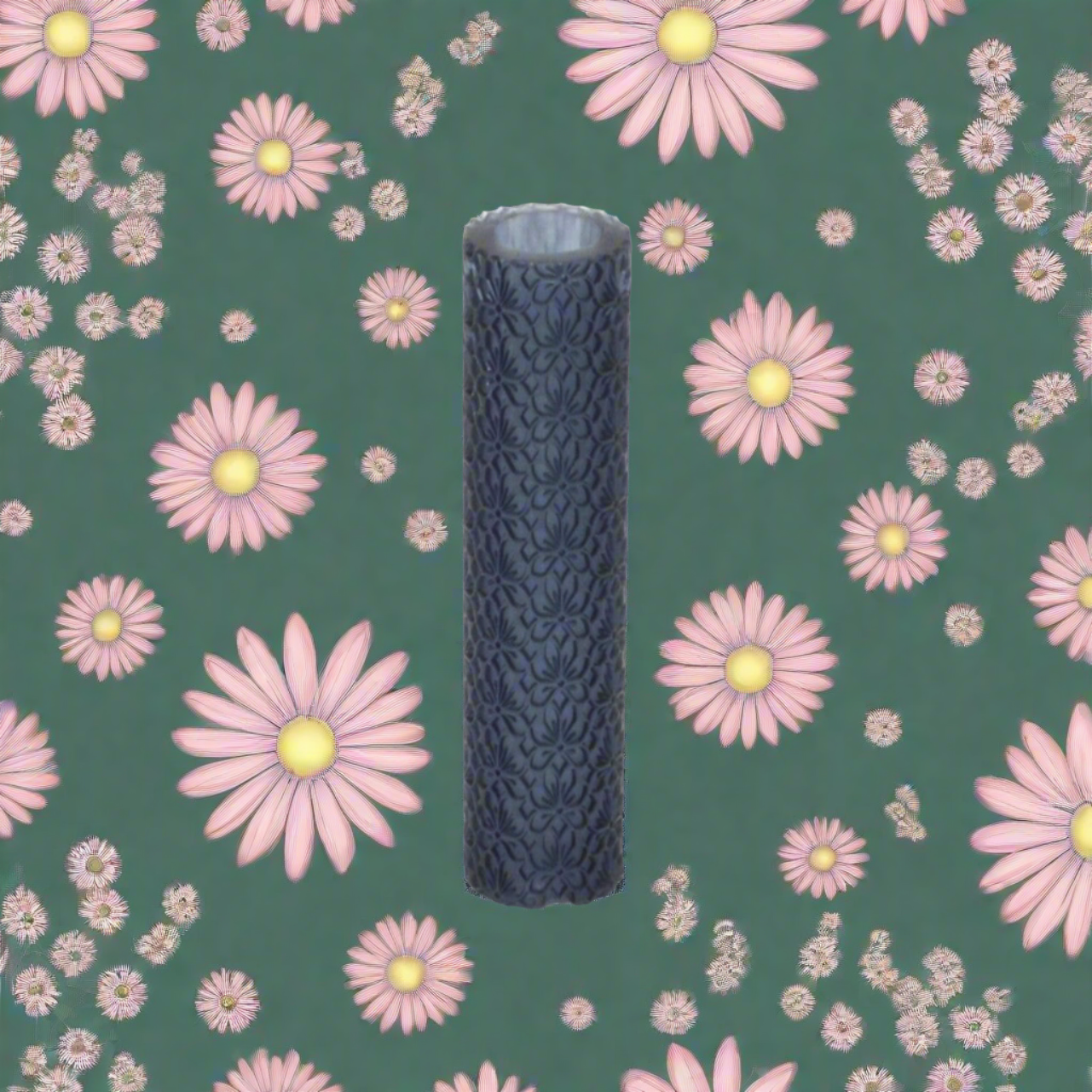 Texture Roller Flowers Reduced 74 & 69mm