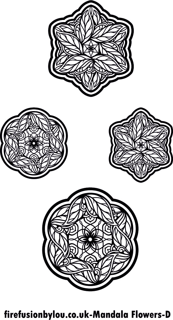 A debossed texture mat of flowers. This picture shows the texture mat pattern in black and white for use on metal clay or polymer clay.