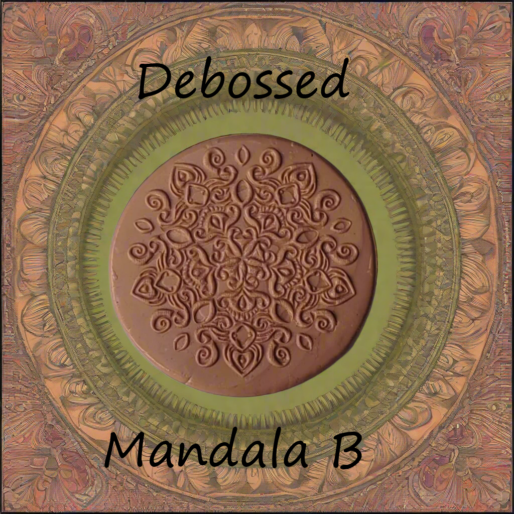 Mandala six large designs Texture Mat
