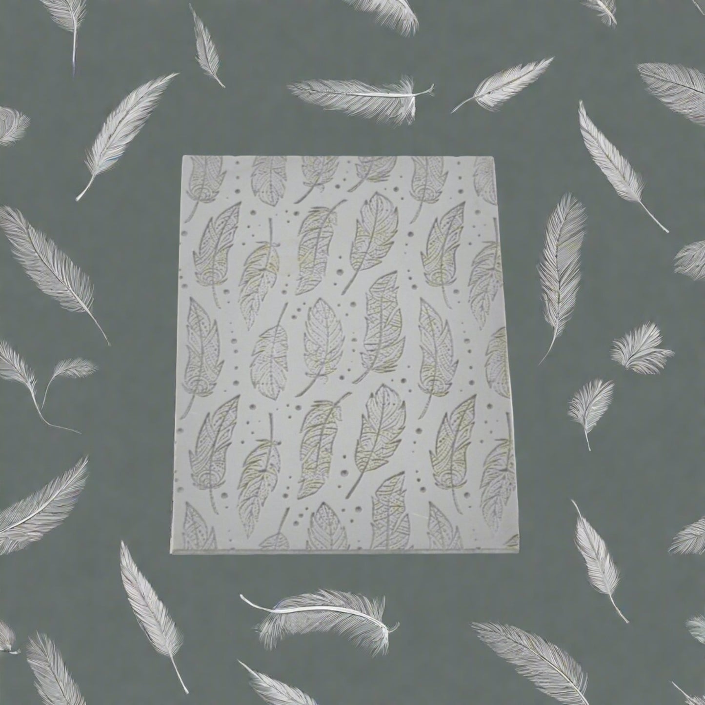Texture Mat Long Feathers
