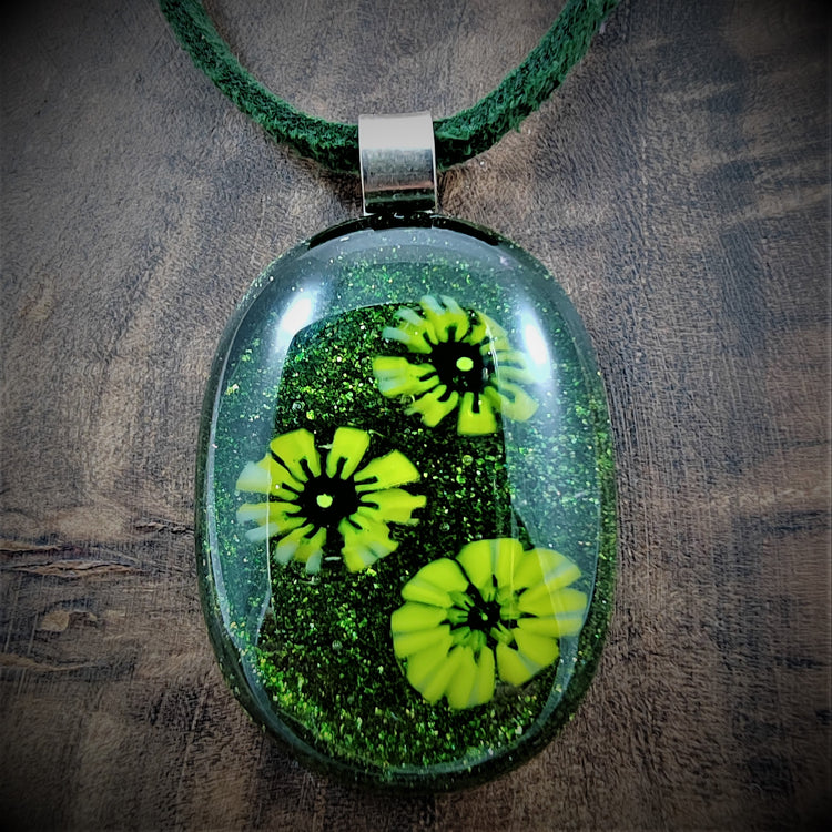 Jewellery Fused Glass & Silver
