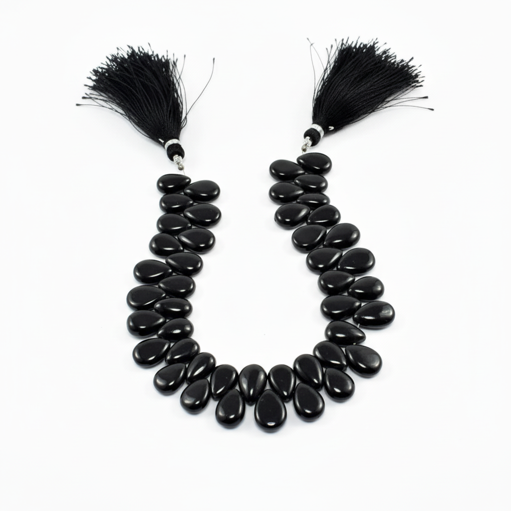 From deep charcoal tones to rich blacks Agate, these premium beads bring moody luxury to necklaces, bracelets, and mixed-media designs. 