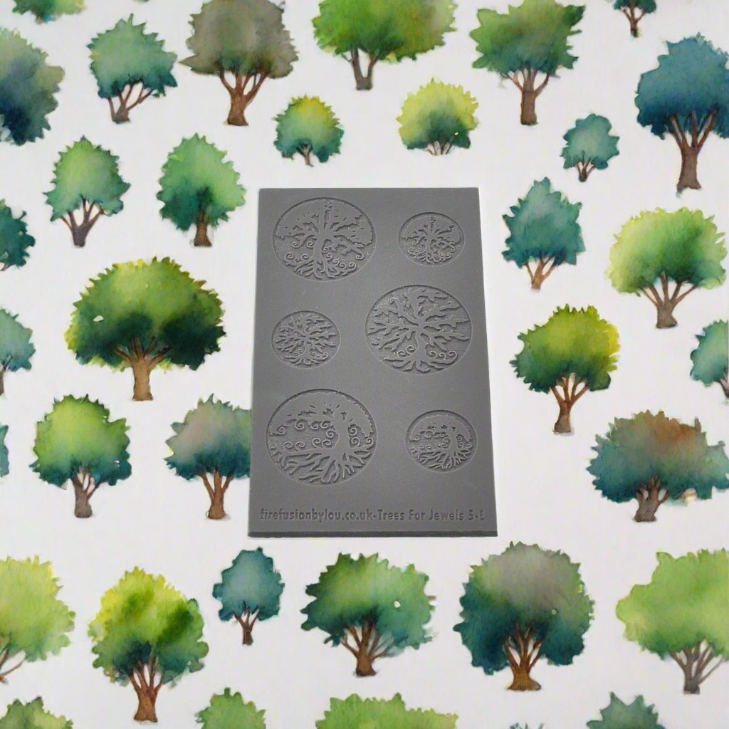 Texture Mat Trees For Jewels Five