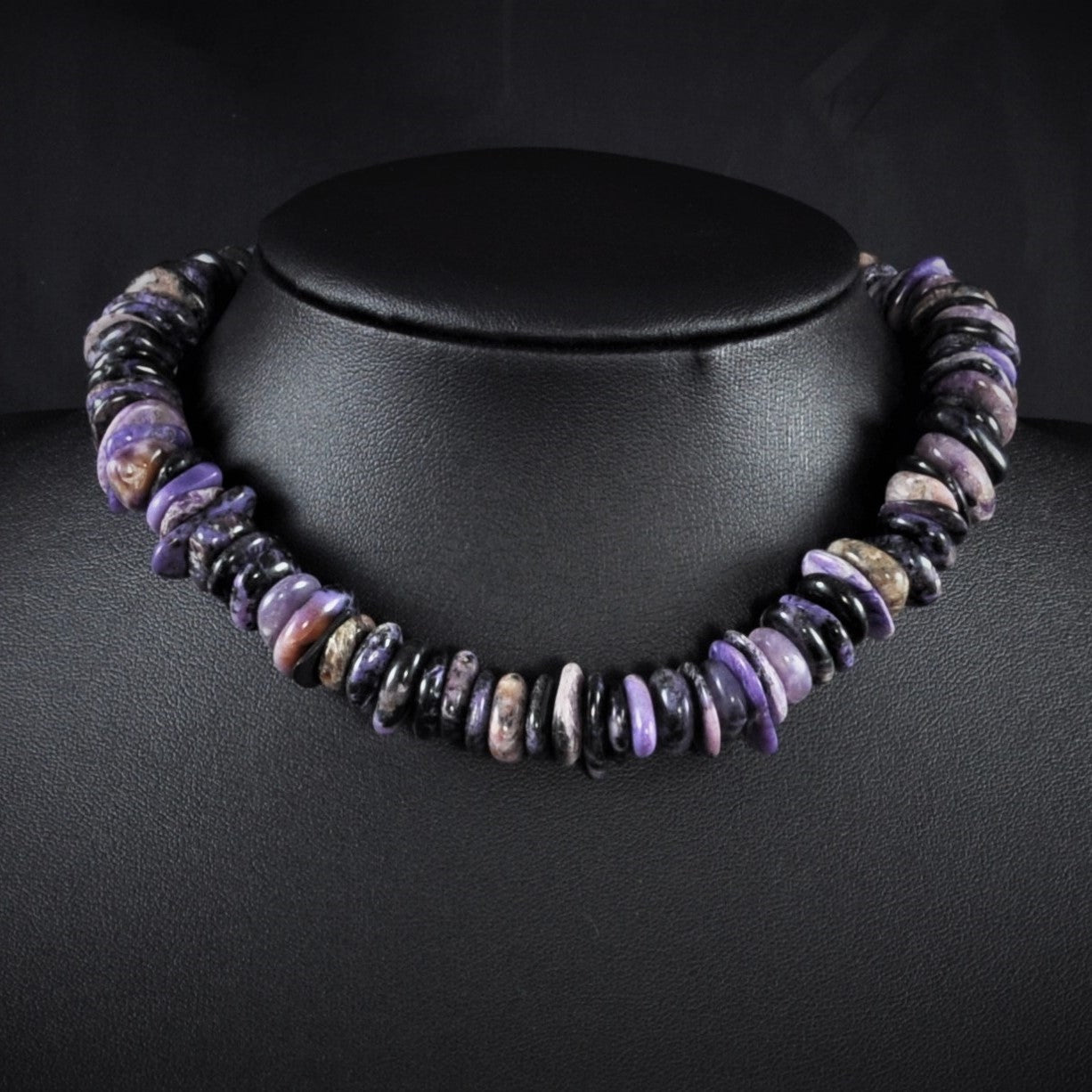 Charoite Large Flat Pebbles – 16"