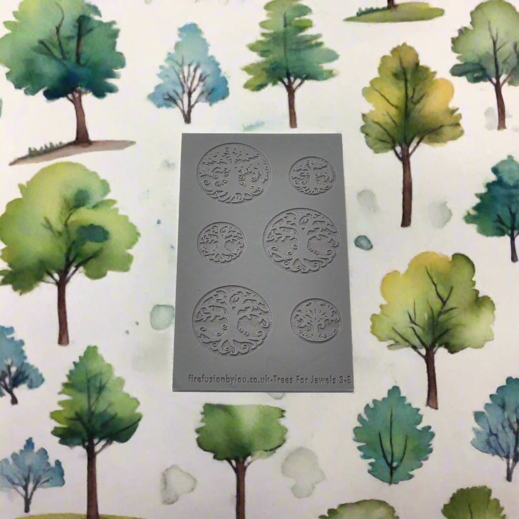 Texture Mat Trees For Jewels Three