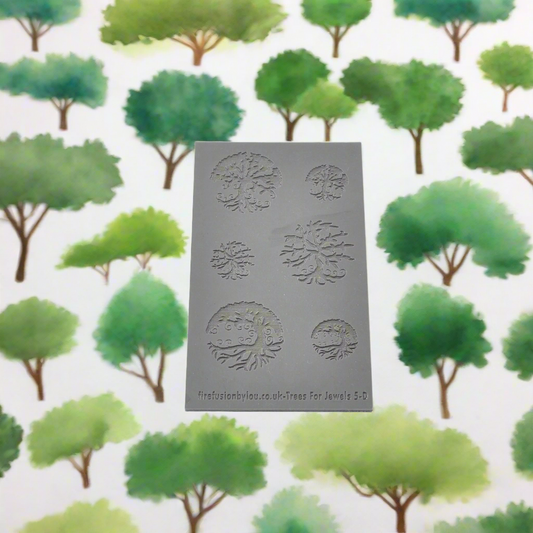 Texture Mat Trees For Jewels Five