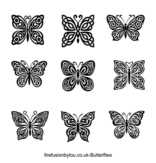 Butterfly Texture Mat 100 x 100 mm