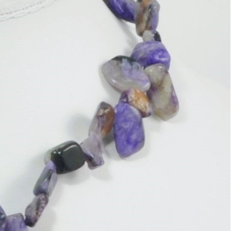 Charoite Medium Nuggets – 15"
