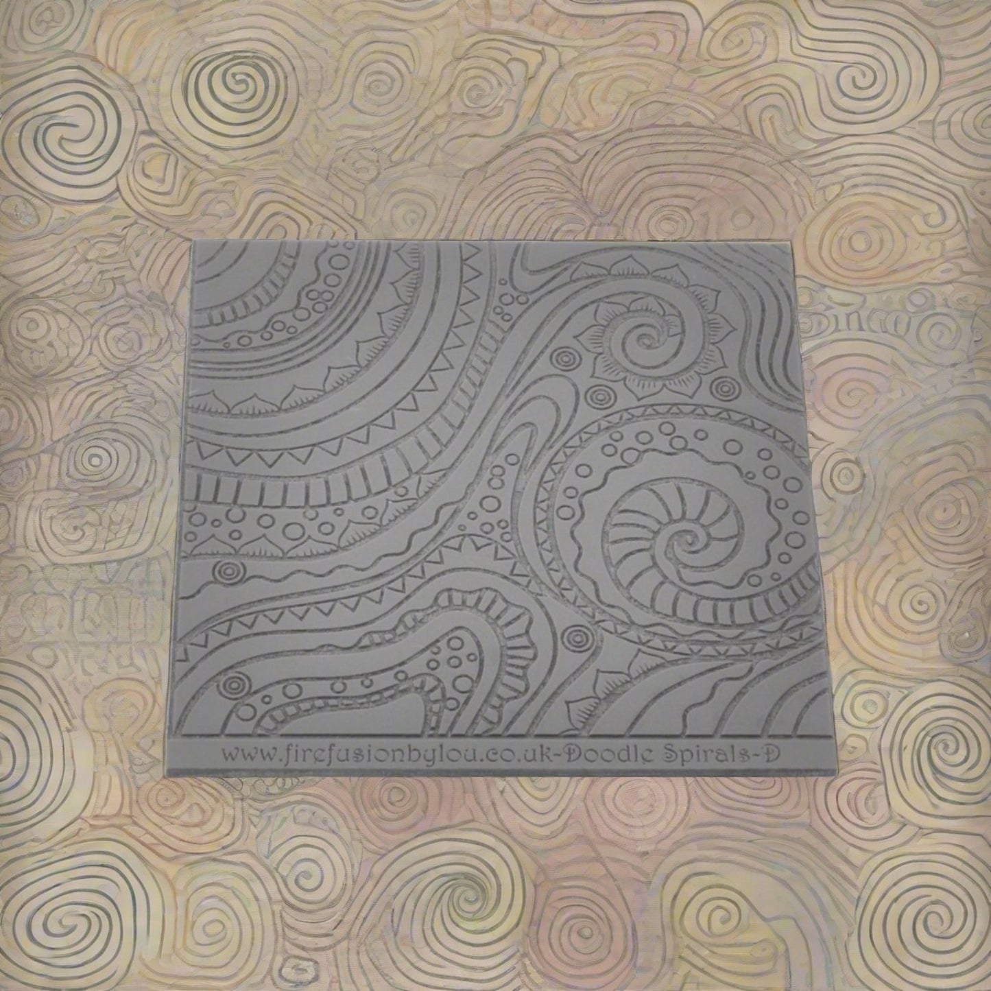 Texture Mat Doodle Spiral