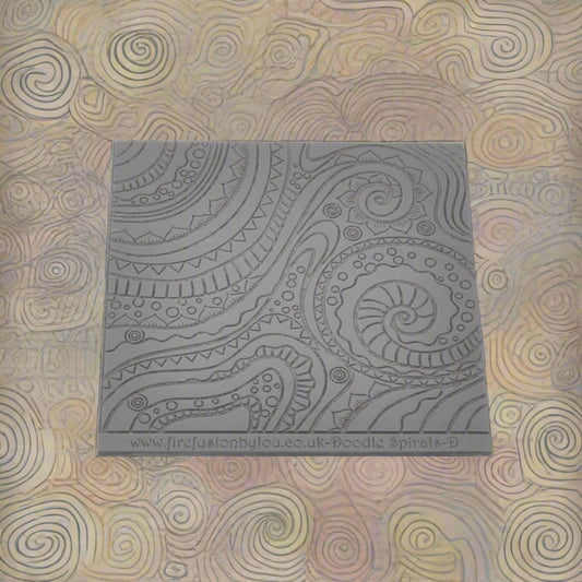 Texture Mat Doodle Spiral