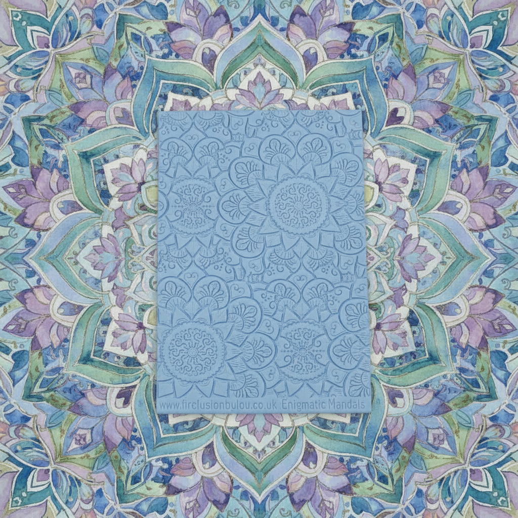 Mandala Enigmatic Design One Texture Mat – 95 x 55mm