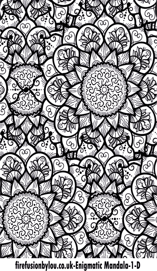 A debossed jpg of intricate  flower repeat pattern. 

