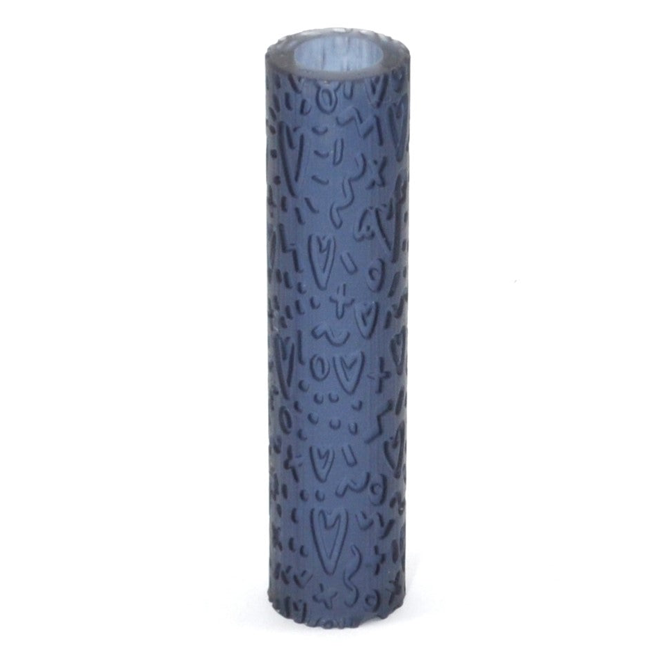 Texture Roller with a pattern on a white background