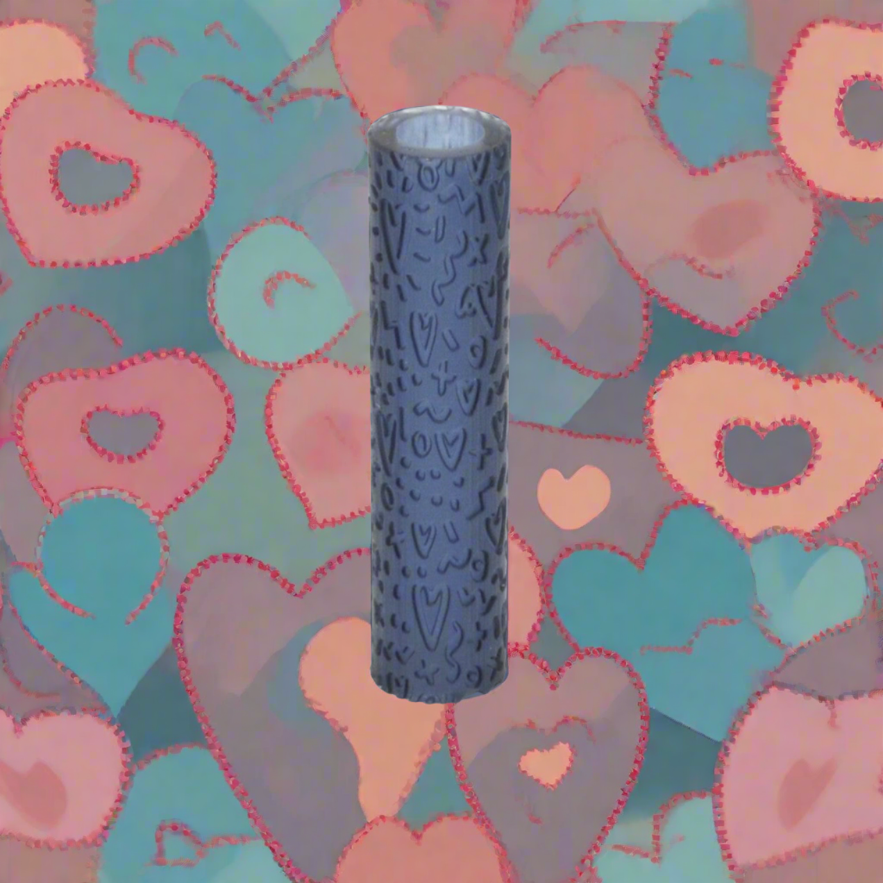 Texture Roller Fun Hearts