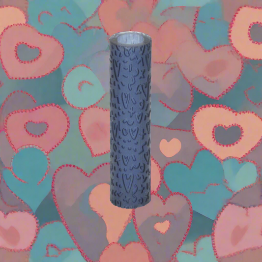 Texture Roller Fun Hearts