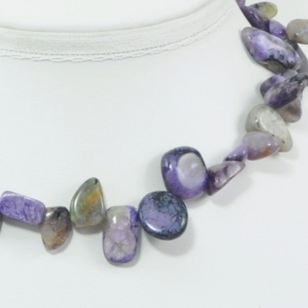 Charoite Large Nuggets – 15.5"