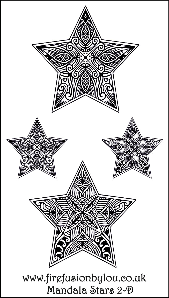 Texture Mat Mandala Stars