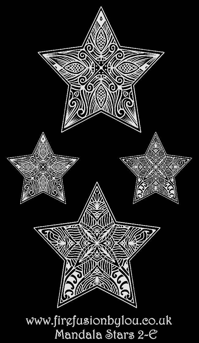 Texture Mat Mandala Stars