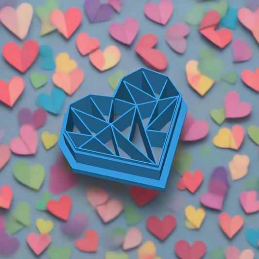 Origami Heart cutter Reduced