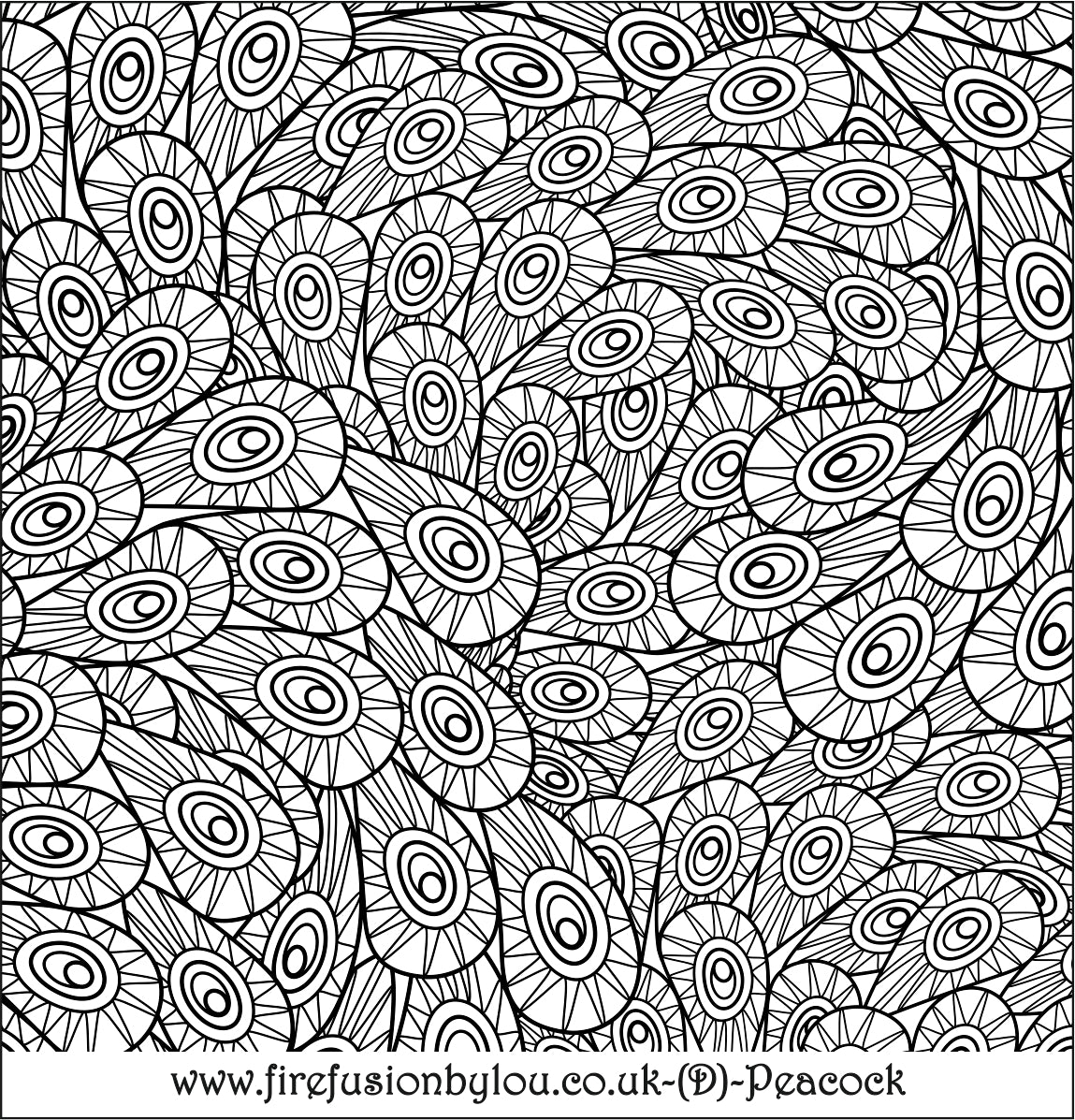 A peacock pattern debossed texture mat in grey material. This picture shows the texture mat pattern in black and white for use on metal clay or polymer clay.