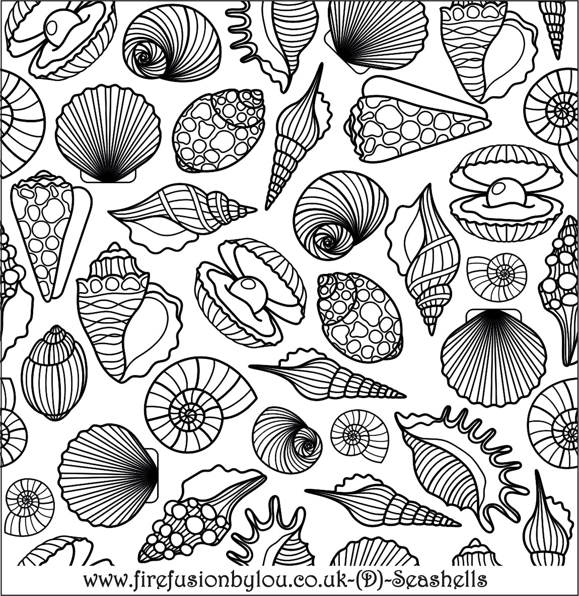 Texture Mat Seashells