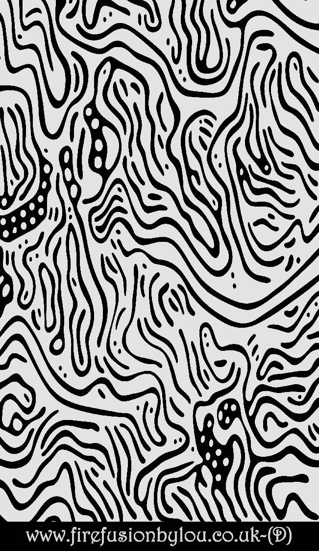 Texture Mat Spooky Doodle