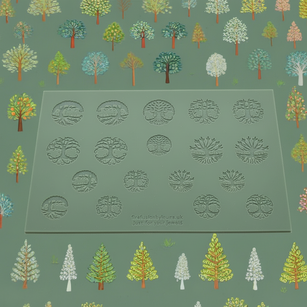 Winter Trees Texture Mat – Design Two 145 x 100mm