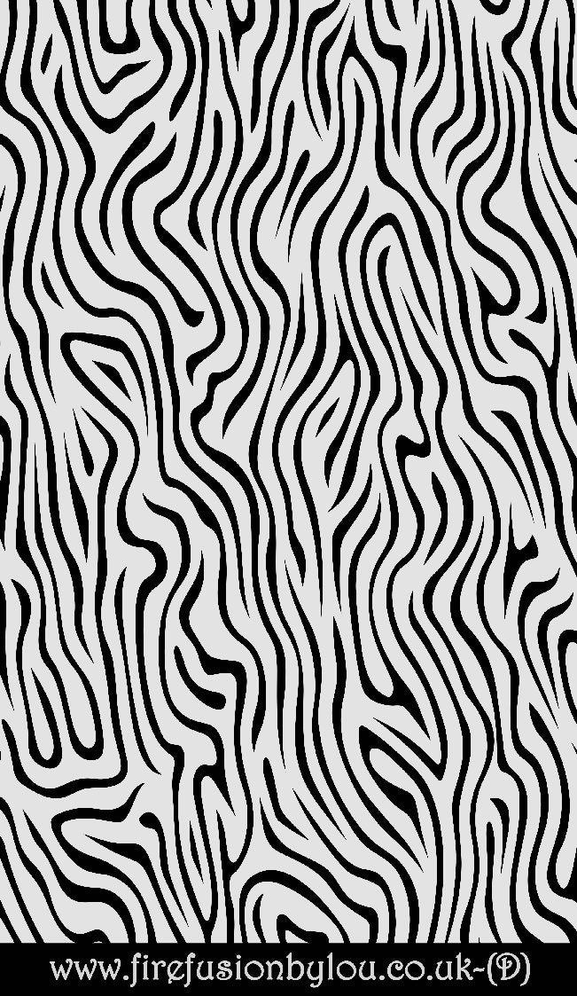 Texture Mat Zingy Zebra