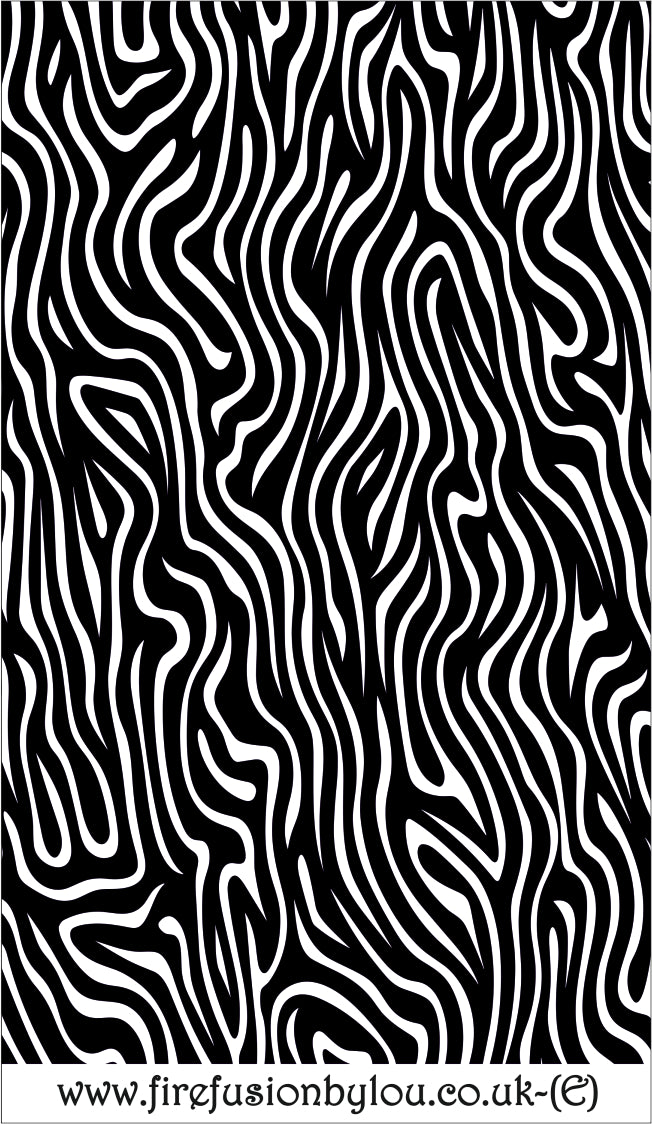 Texture Mat Zingy Zebra