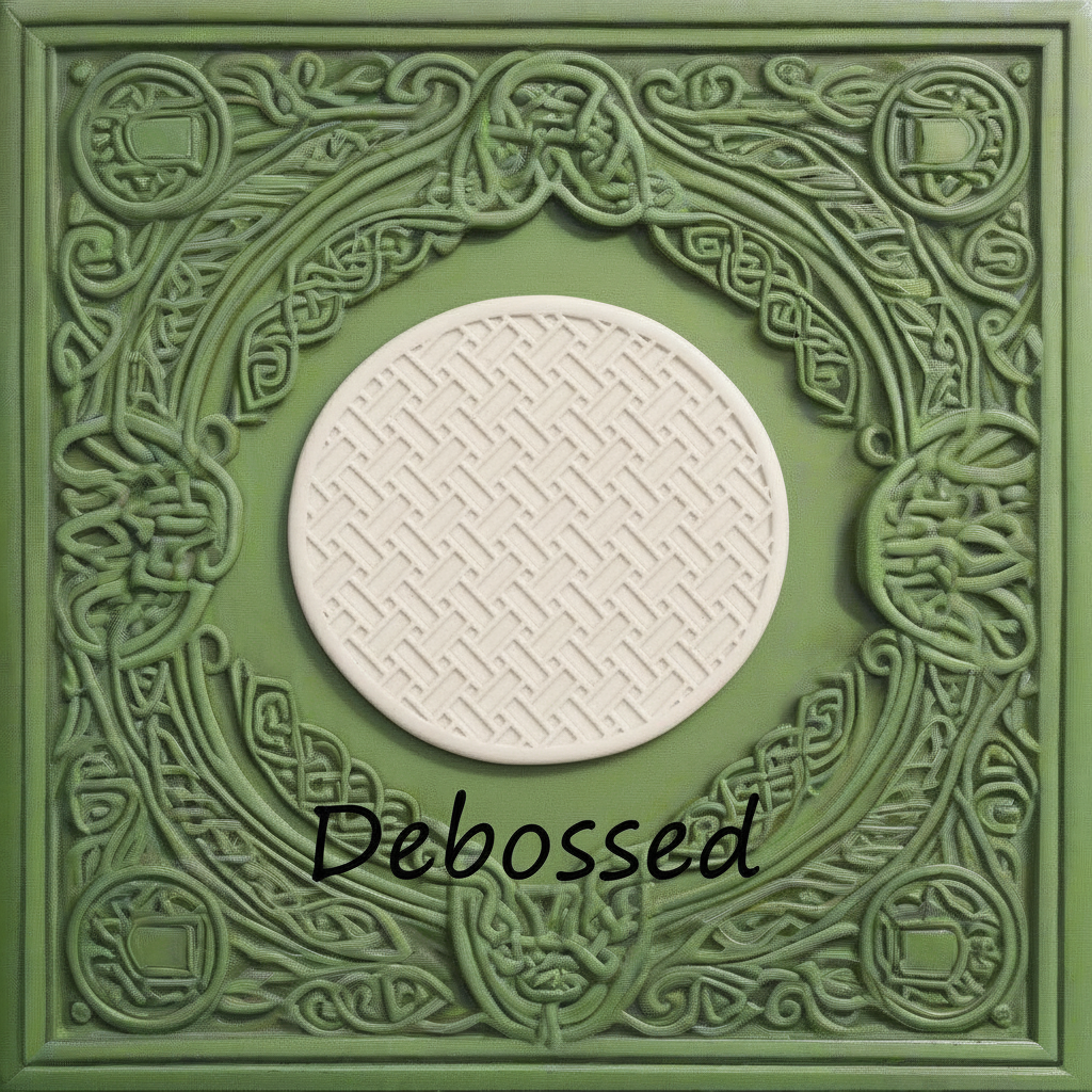 Celtic Knot Texture Mat 95 x 55mm