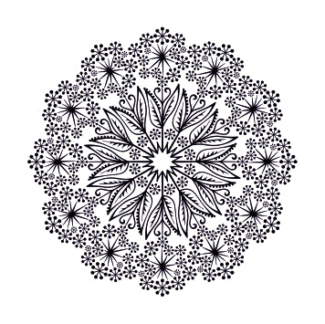 Make My Mandala Day Texture Mat