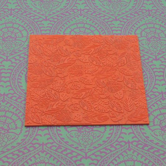 Texture Mat Tropical Leaves