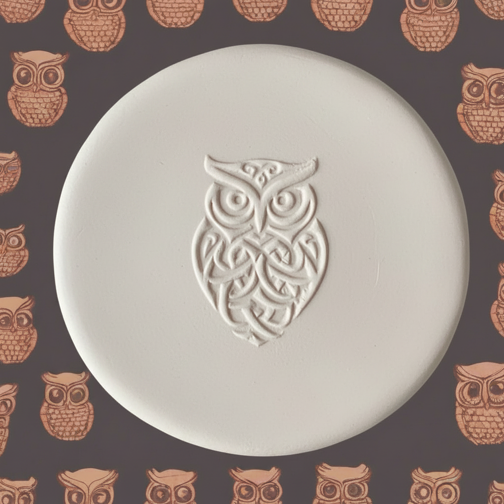 Owl Texture Mats Design One 95 x 55 mm