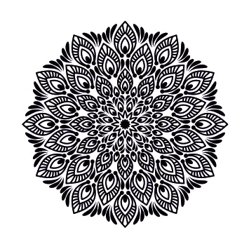 Make My Mandala Day Texture Mat